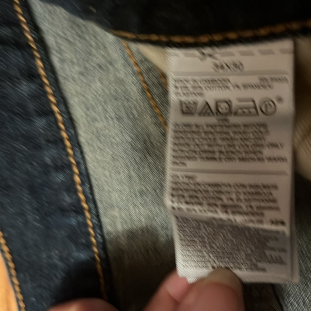 NWOT! 34”x30” straight leg jeans - Picture 8 of 9
